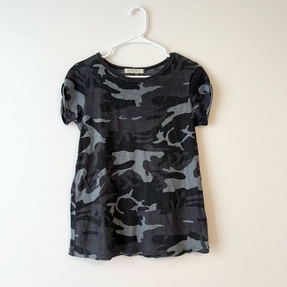 Free People Camo Top - Picture 1 of 3